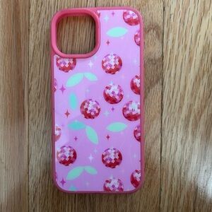Pink Patterned Phone Case